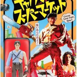 Cheap ❤️ ReAction Army of Darkness Wave 3 Hero Ash Exclusive Action Figure [Japanese Movie Poster] 👍