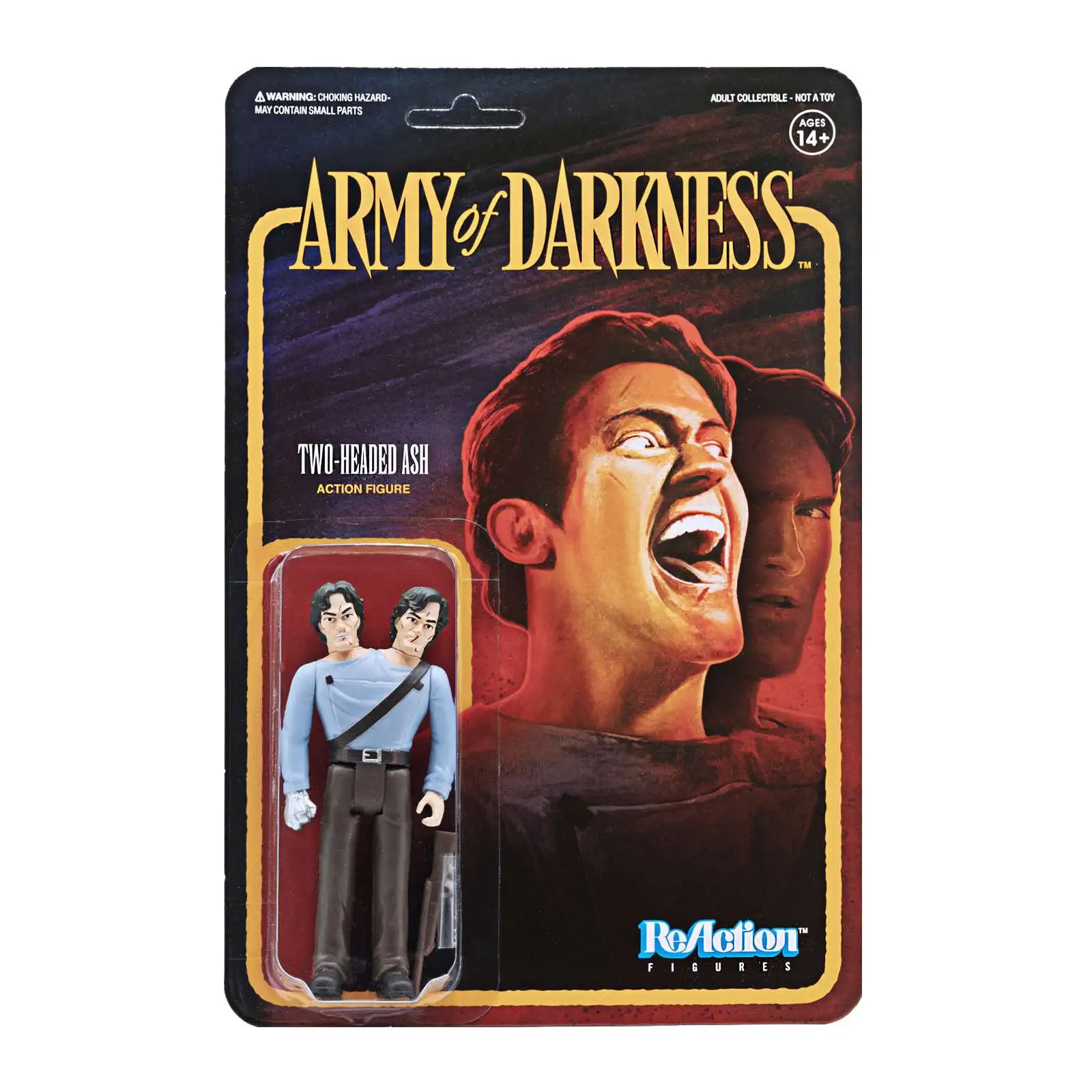 Best Sale 𧨠ReAction Army of Darkness Two Headed Ash Action Figure π 3 Best Sale 𧨠ReAction Army of Darkness Two Headed Ash Action Figure π