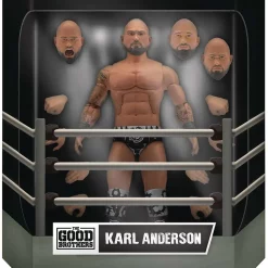 Best Pirce π Good Brothers Wrestling Ultimates Karl Anderson Deluxe Action Figure π€©