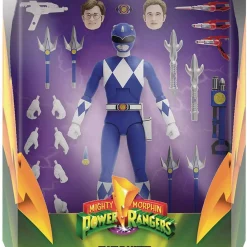 Deals ❤️ Mighty Morphin' Power Rangers Ultimates Wave 3 Blue Ranger Action Figure (Pre-Order ships January) 👍