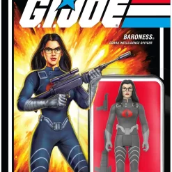 Coupon ✔️ ReAction G.I. Joe Wave 3A Baroness Action Figure [Cartoon V2] ⭐