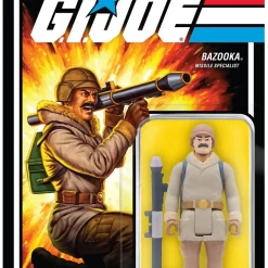 Discount 🤩 ReAction G.I. Joe Wave 2 Bazooka Action Figure [Arctic] 👍