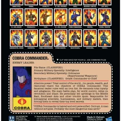Best reviews of 🛒 ReAction G.I. Joe Wave 3A Cobra Commander Action Figure [Toy Colors] ✔️ -Super7 Elegant shop gijoereactioncobracommandernavy inset2