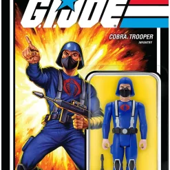 Hot Sale 😍 ReAction G.I. Joe Wave 1 Cobra Trooper H-Back Action Figure [Pink] ✨
