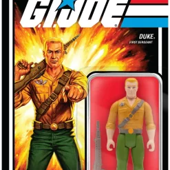 Coupon ✨ ReAction G.I. Joe Wave 2 Duke Action Figure 🔥