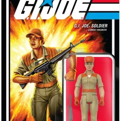 New ✨ ReAction G.I. Joe Wave 3 Female Combat Engineer Bun Hair Action Figure [Tan] 🥰