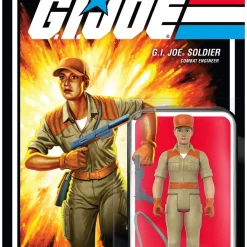 Best Sale 👏 ReAction G.I. Joe Wave 3 Female Combat Engineer Short Hair Action Figure [Tan] 🎁