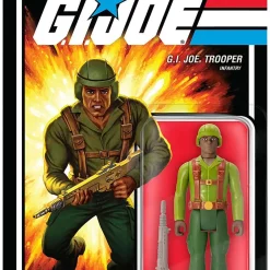 Buy 👏 ReAction G.I. Joe Wave 1 Greenshirt Action Figure [Brown] 🧨