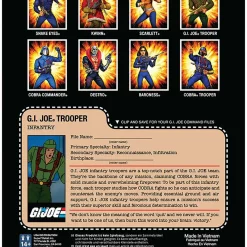 Buy 👏 ReAction G.I. Joe Wave 1 Greenshirt Action Figure [Brown] 🧨 -Super7 Elegant shop gijoereactiongreenshirtbrown inset2