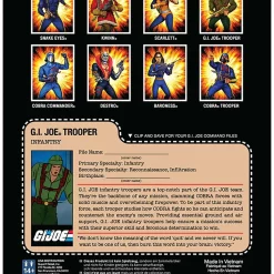 Top 10 🧨 ReAction G.I. Joe Wave 1 Greenshirt Action Figure [Tan] 😀 -Super7 Elegant shop gijoereactiongreenshirttan inset2