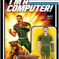 Wholesale 🎉 ReAction G.I. Joe Wave 3 Mutt PSA Action Figure 🔥
