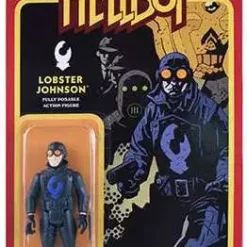 Best deal 😀 ReAction Hellboy Series 1 Lobster Johnson Action Figure 👍