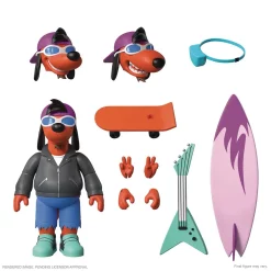 Hot Sale 😍 The Simpsons Ultimates Wave 1 Poochie Action Figure (Pre-Order ships January) ✔️ -Super7 Elegant shop jul218406 inset1