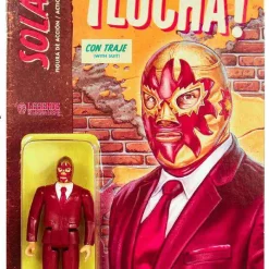 Buy 😀 ReAction Legends of Lucha Libre Solar Action Figure [Suit] ✔️