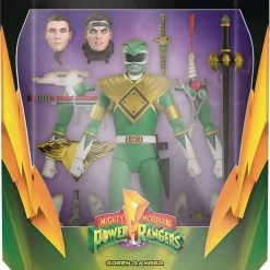 Flash Sale 🔥 Mighty Morphin' Power Rangers Ultimates Green Ranger Action Figure (Pre-Order ships January) 🔔