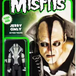 New 🔥 ReAction Misfits Jerry Only Action Figure [Glow in the Dark] 🤩
