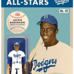 Budget 😍 ReAction MLB Classic All-Stars Brooklyn Dodgers Jackie Robinson Action Figure 👍