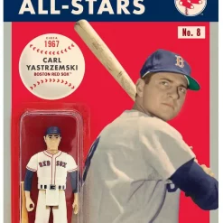 Best Sale 😍 ReAction MLB Classic All-Stars Boston Red Sox Carl Yastrzemski Action Figure 🤩