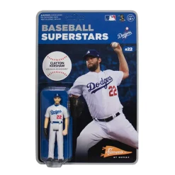 Wholesale 🎉 ReAction MLB Modern Superstars Los Angeles Dodgers Clayton Kershaw Action Figure 😍