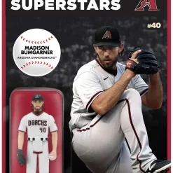 Cheap 😉 ReAction MLB Modern Superstars Arizona Diamondbacks Madison Bumgarner Action Figure 😉