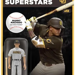 Deals 😉 ReAction MLB Modern Superstars San Diego Padres Manny Machado Action Figure 🌟