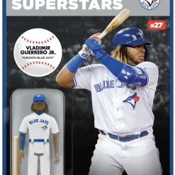 Best Sale ✔️ ReAction MLB Modern Superstars Toronto Blue Jays Vladimir Guerrero Jr. Action Figure ⌛