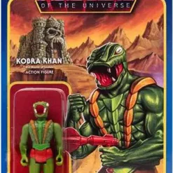 Brand new 🎉 ReAction Masters of the Universe Series 3 Kobra Khan Action Figure 🎁