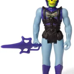 Promo 🎉 ReAction Masters of the Universe Battle Armor Skeletor Action Figure [Battle Damaged Version] ✨ -Super7 Elegant shop motu3reactionskeletorbattledamage inset1
