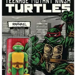Outlet ⭐ ReAction Teenage Mutant Ninja Turtles Raphael Action Figure [Mirage Variant] 🛒