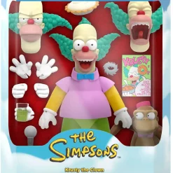 Budget 🛒 The Simpsons Ultimates Wave 2 Krusty the Clown Action Figure (Pre-Order ships January) 😉