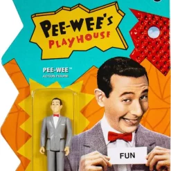Budget ✔️ ReAction Pee Wees Playhouse Pee-wee Action Figure ⭐