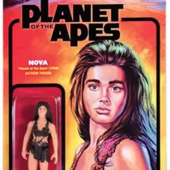 New ❤️ ReAction Planet of the Apes Series 1 Nova Action Figure 😍
