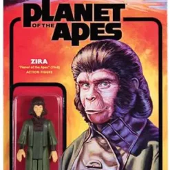 Promo 🧨 ReAction Planet of the Apes Series 1 Zira Action Figure 🥰