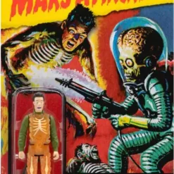 Brand new ✨ ReAction Mars Attacks Burning Flesh Action Figure ✔️