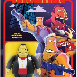 Coupon βοΈ ReAction The Simpsons Wave 1 Senator Mendoza Action Figure π