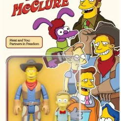 Best Sale 😉 ReAction The Simpsons Wave 2 Troy McClure Action Figure [Meat and You: Partners in Freedom] 🎉