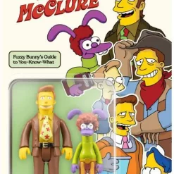 Deals 💯 ReAction The Simpsons Wave 2 Troy McClure Action Figure [Fuzzy Bunny's Guide to You-Know-What] ⌛