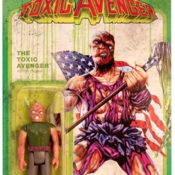 Wholesale 😉 ReAction Toxic Avenger Action Figure [Movie Variant, Version 2] 🤩