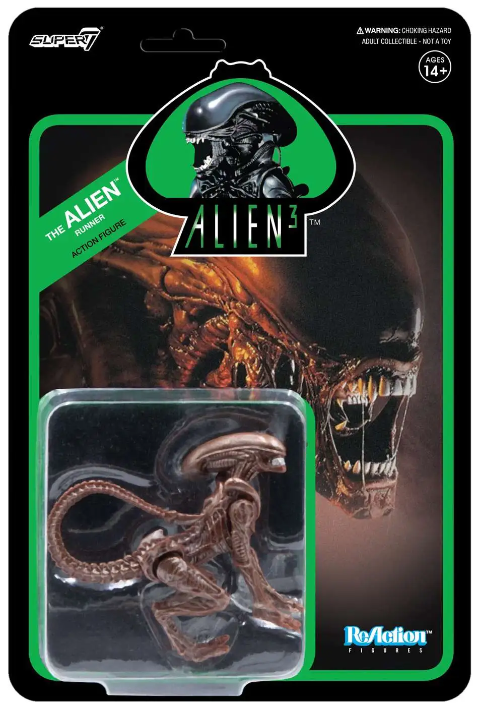 Wholesale ⭐ ReAction Alien Xenomorph Runner Action Figure ❤️ 3 Wholesale ⭐ ReAction Alien Xenomorph Runner Action Figure ❤️