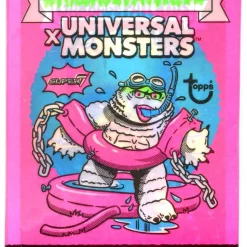 Promo 🛒 Garbage Pail Kids X Universal Monsters Trading Card Wax Pack [6 Sticker / Cards] 🔥