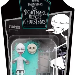 Cheapest ❤️ ReAction Nightmare Before 🎄 Christmas Wave 2 Dr. Finkelstein Action Figure 🎉