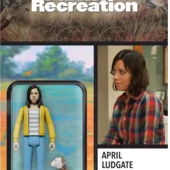 Promo ⭐ ReAction Parks and Recreation April Ludgate Action Figure 🥰