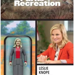 Cheapest ⭐ ReAction Parks and Recreation Leslie Knope Action Figure 👏