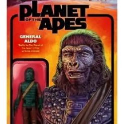 Deals π ReAction Planet of the Apes Series 2 General Aldo Action Figure π₯°