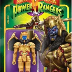Flash Sale 🎁 ReAction Mighty Morphin Power Rangers Wave 2 Goldar Action Figure 🧨