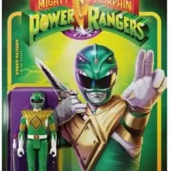 Cheapest ✔️ ReAction Mighty Morphin Power Rangers Green Ranger Action Figure ✔️