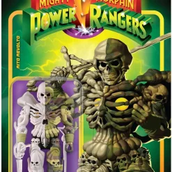 Deals 🥰 ReAction Mighty Morphin Power Rangers Wave 3 Rito Revolto Action Figure 🧨