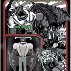 Best Sale 🔥 ReAction Agnostic Front Eliminator Action Figure [Grayscale] 😍