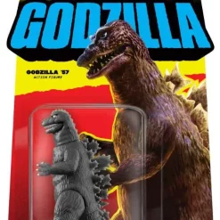Discount ✔️ ReAction TOHO Godzilla '57 Action Figure [Three Toes] 👏