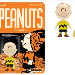 Flash Sale 👏 ReAction Peanuts Wave 4 Masked Charlie Brown Action Figure 🌟